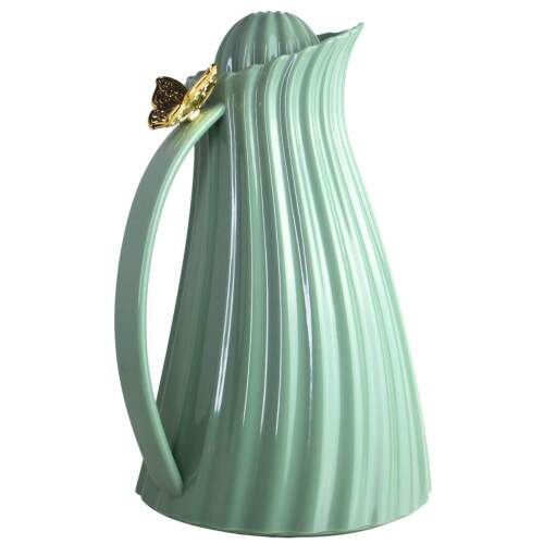 Garrafa Trmica Borboleta 1L Verde Menta Elegante