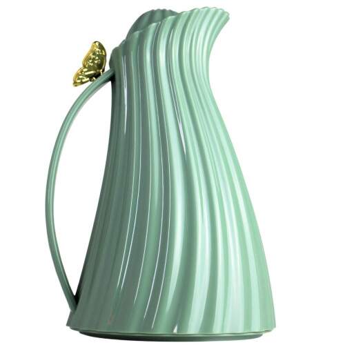 Garrafa Trmica Borboleta 1L Verde Menta Elegante