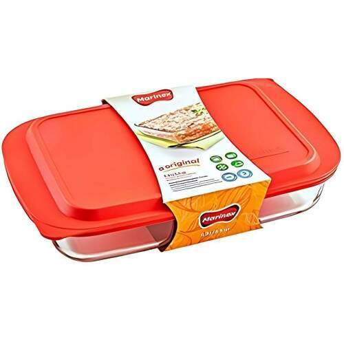 Lasanheira 3,7 Litros com Tampa Cozinha Prtica e Resistente