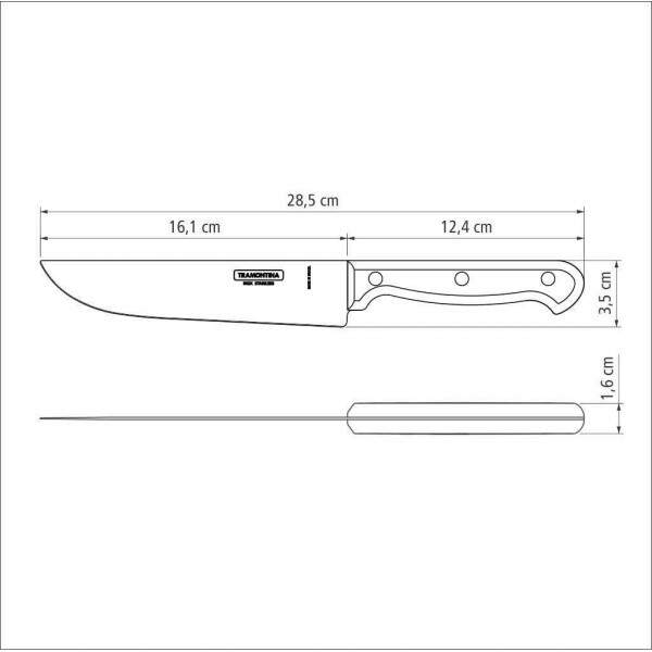 FACA PARA COZINHA TRAMONTINA ULTRACORTE 6 POLEGADAS