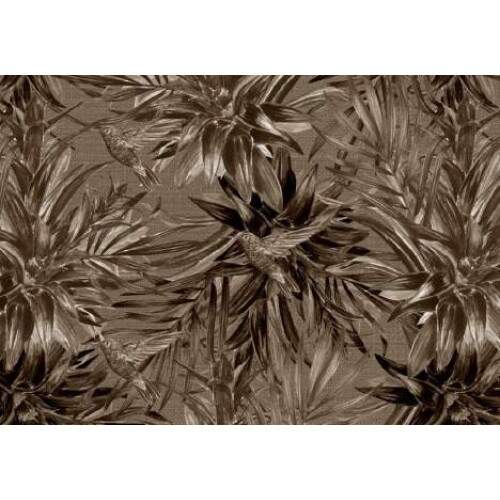 Sarja Imperme�vel Floral com P�ssaros ? Tecido para Mesa Posta e Decora��o