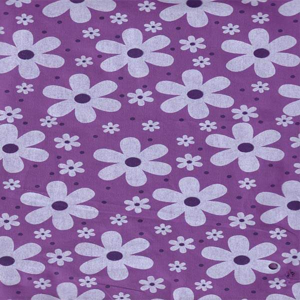 Tecido tricoline Floral Veneza Fundo Tinto 131 - Lavanda