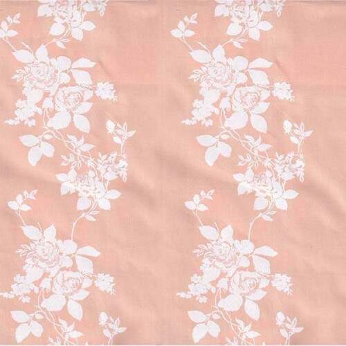 Tecido tricoline floral Floratta Fundo Tinto P�ssego Peach Fuzz 410049