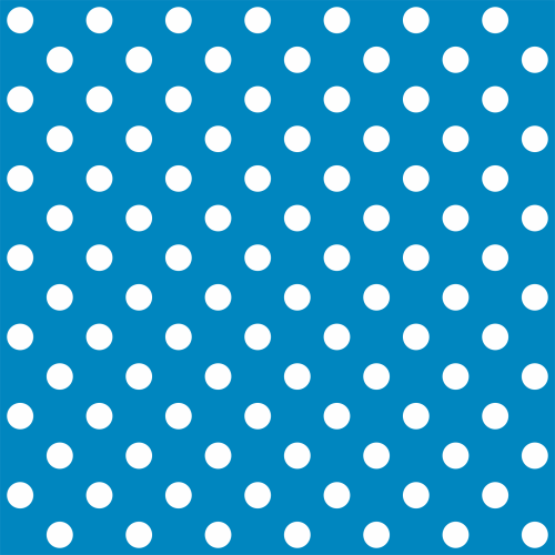 Tecido Tricoline Po� Bolinhas Grandes 100% Algod�o ? Cor Turquesa Para Patchwork, Roupas e Decora��o