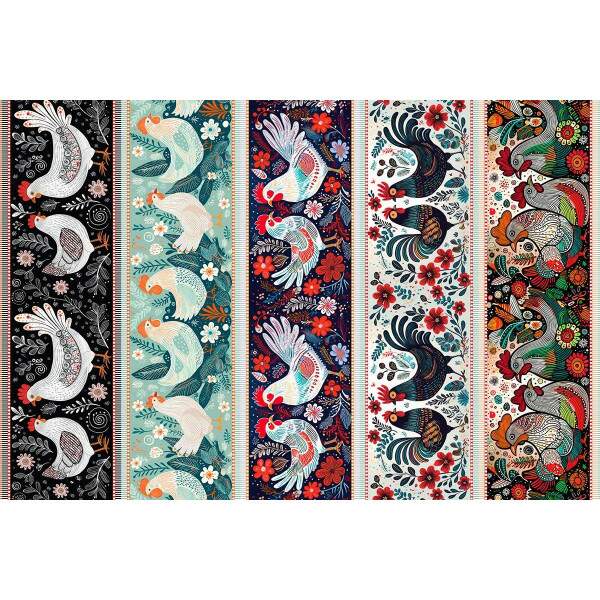 310052 - Tecido Barrado cozinha Digital GALO BARRADO