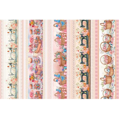 310052 - Tecido Tricoline Digital BARRADO MAQUINAs