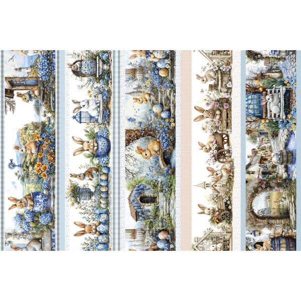 310052 - Tecido Digital COELHO PORCELANA BARRADO