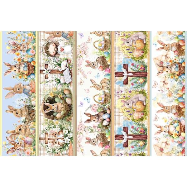 Tecido Digital pascoa COELHO BARRADO 