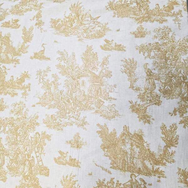 420024 - Toile de Jouy 83 - Bege