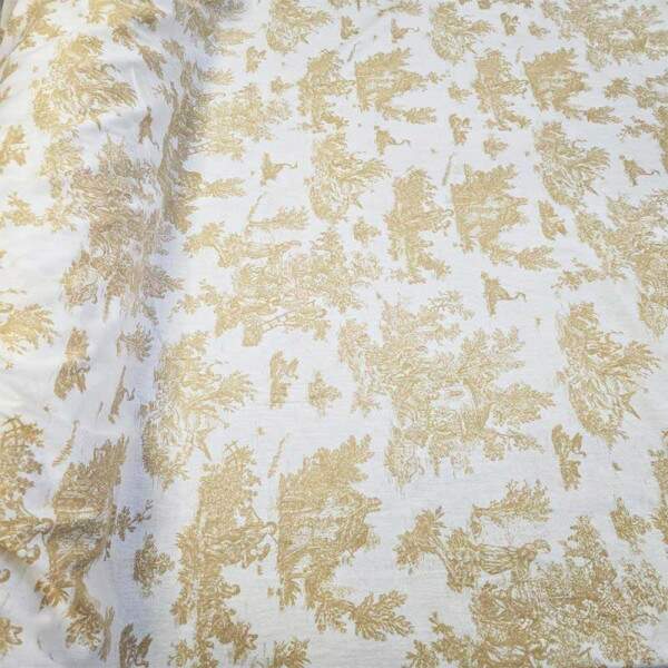 420024 - Toile de Jouy 83 - Bege