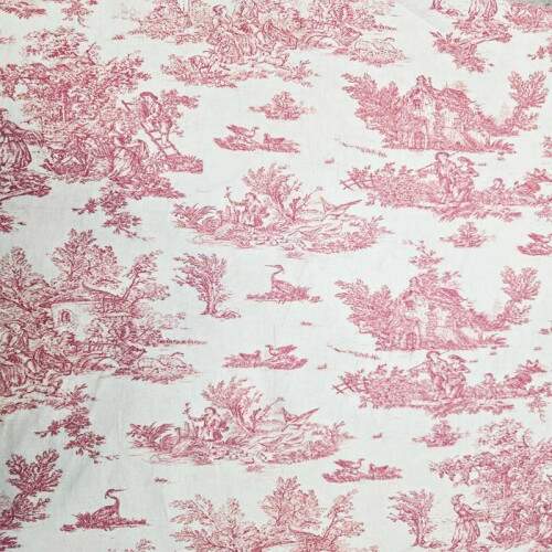 420024 - Toile de Jouy 50 - Rosa