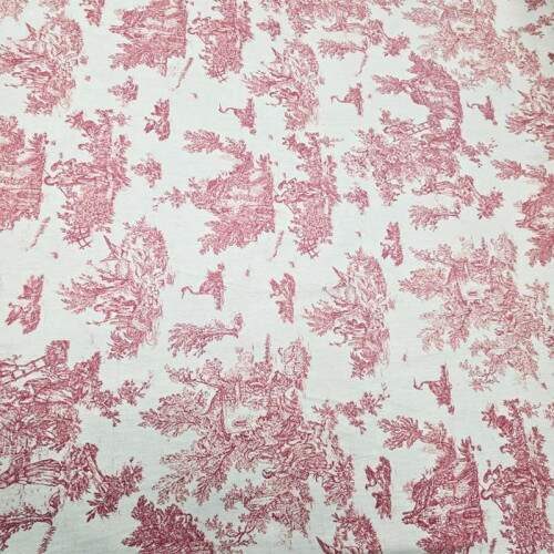 420024 - Toile de Jouy 50 - Rosa
