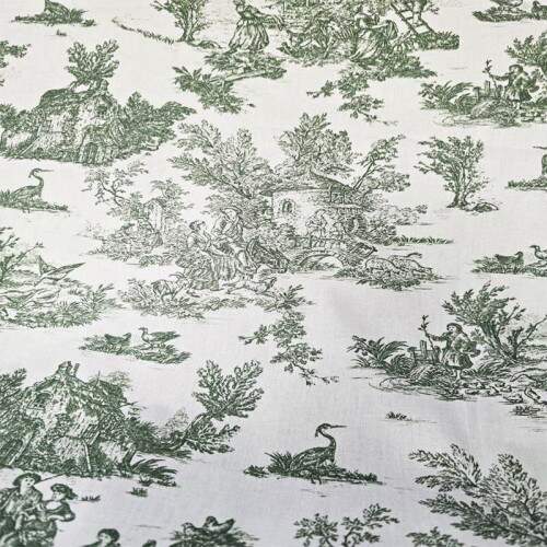 420024 - Toile de Jouy 48 - Verde