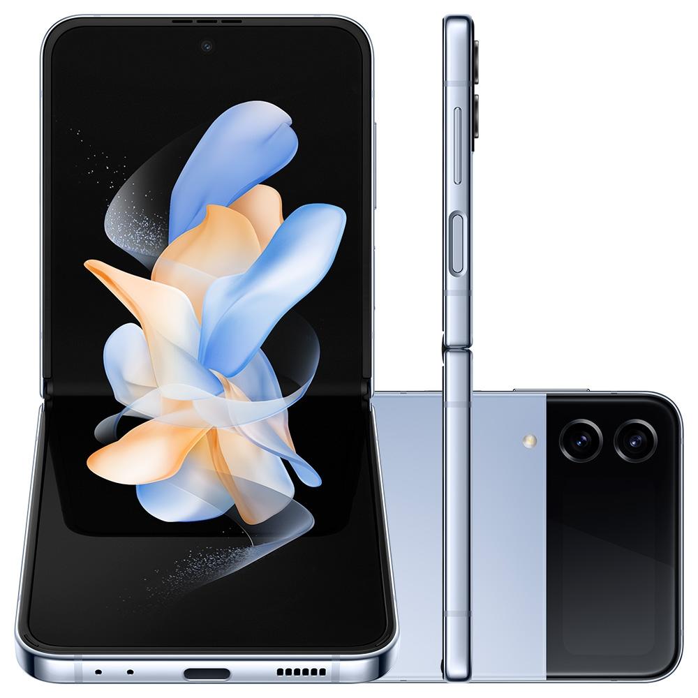 Galaxy Z Flip4 128GB Azul - Sou como novo