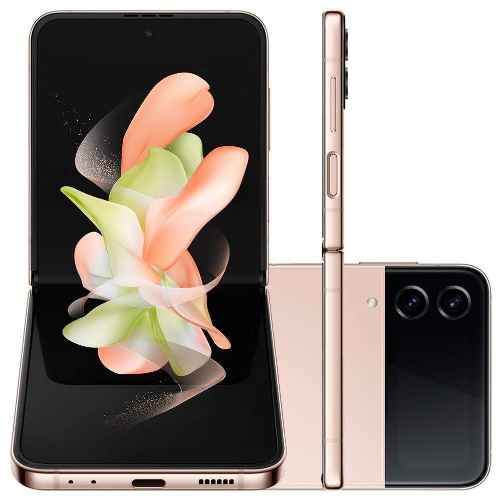 Android Galaxy Flip 4｜128gb｜SIMフリー Smartphone Samsung Galaxy Z Flip 4, com Tela Dobrável de 6,7