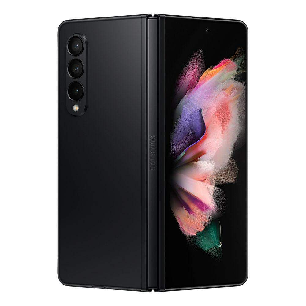 Galaxy Z Fold3 256GB Preto - Tenho minhas marcas de uso