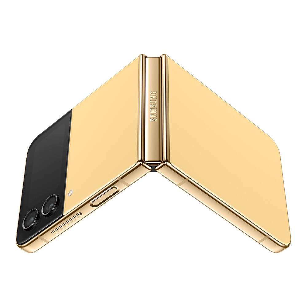 Galaxy Z Flip4 256GB Amarelo Amarelo Rosé - Sou como novo