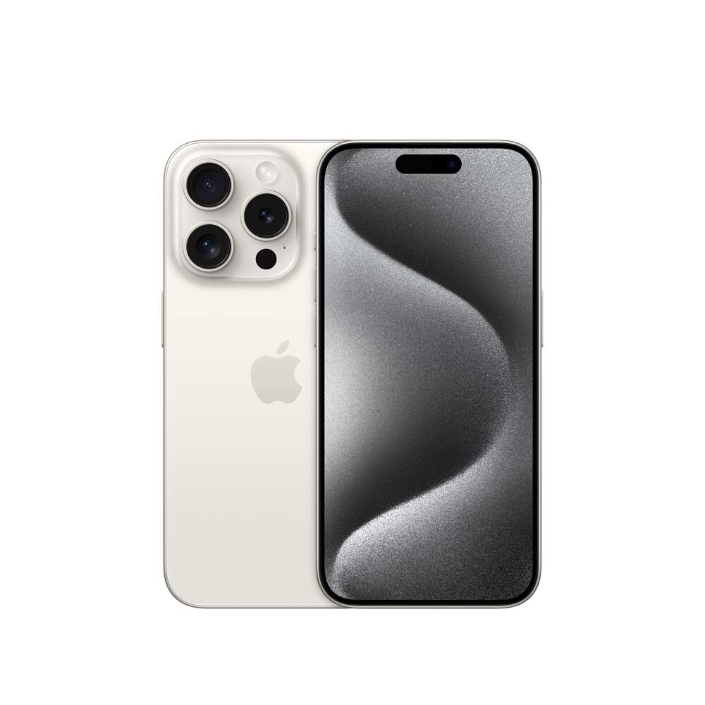 na　iPhone15pro 128G ホワイト iPhone 15 Pro 128GB Titânio Branco - Sou como novo