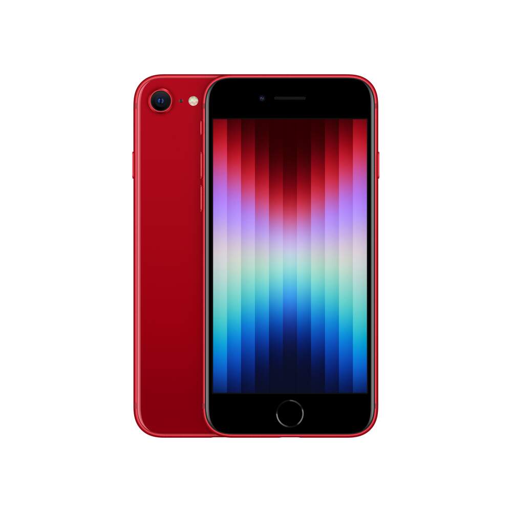 iPhone SE (3ª geração) 64GB (PRODUCT)RED - Tenho minhas marcas de uso