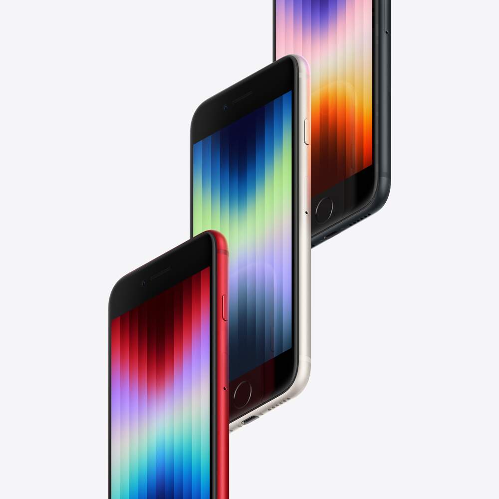iPhone SE (3ª geração) 64GB (PRODUCT)RED - Tenho minhas marcas de uso