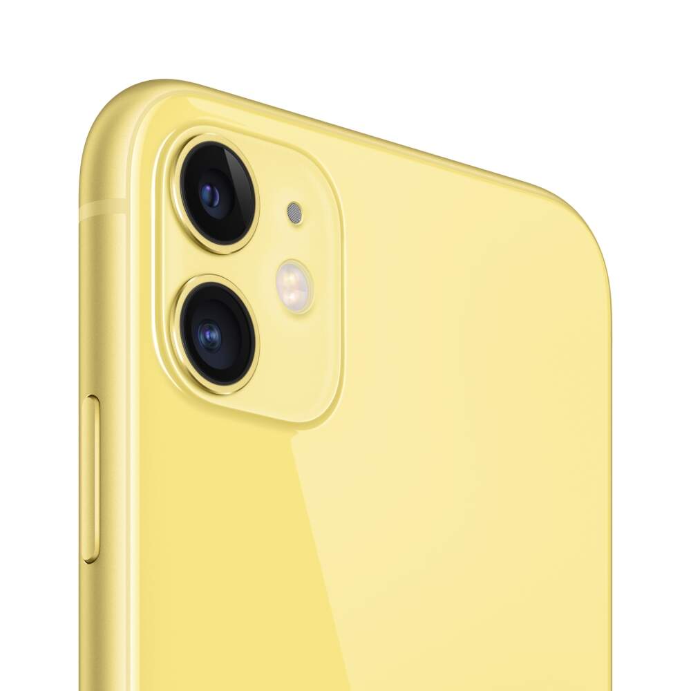 iPhone11 イエロー CAIXA COM NOVÍSSIMO AMARELO, 128GB 11 IPHONE FÍSICA. LOJA 128GB スマートフォン本体