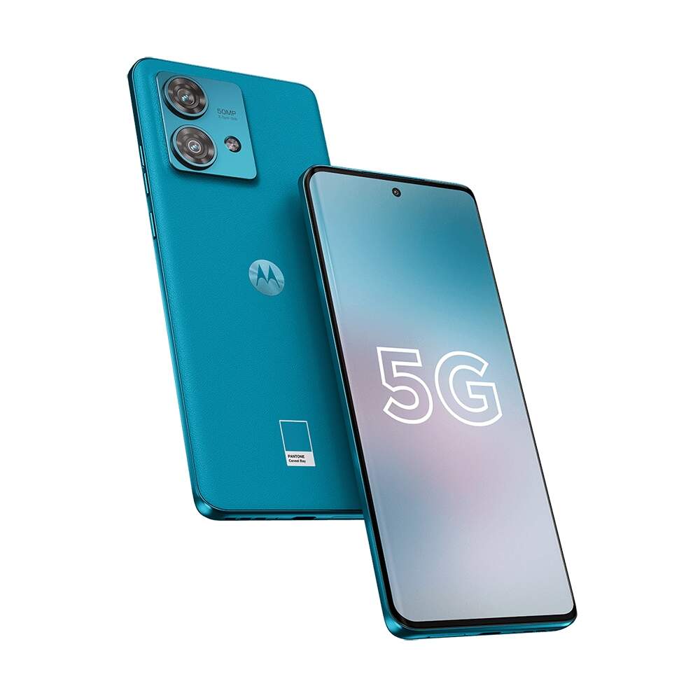 Moto Edge 40 Neo 256GB Caneel Bay Vegan Leather - Sou Como Novo