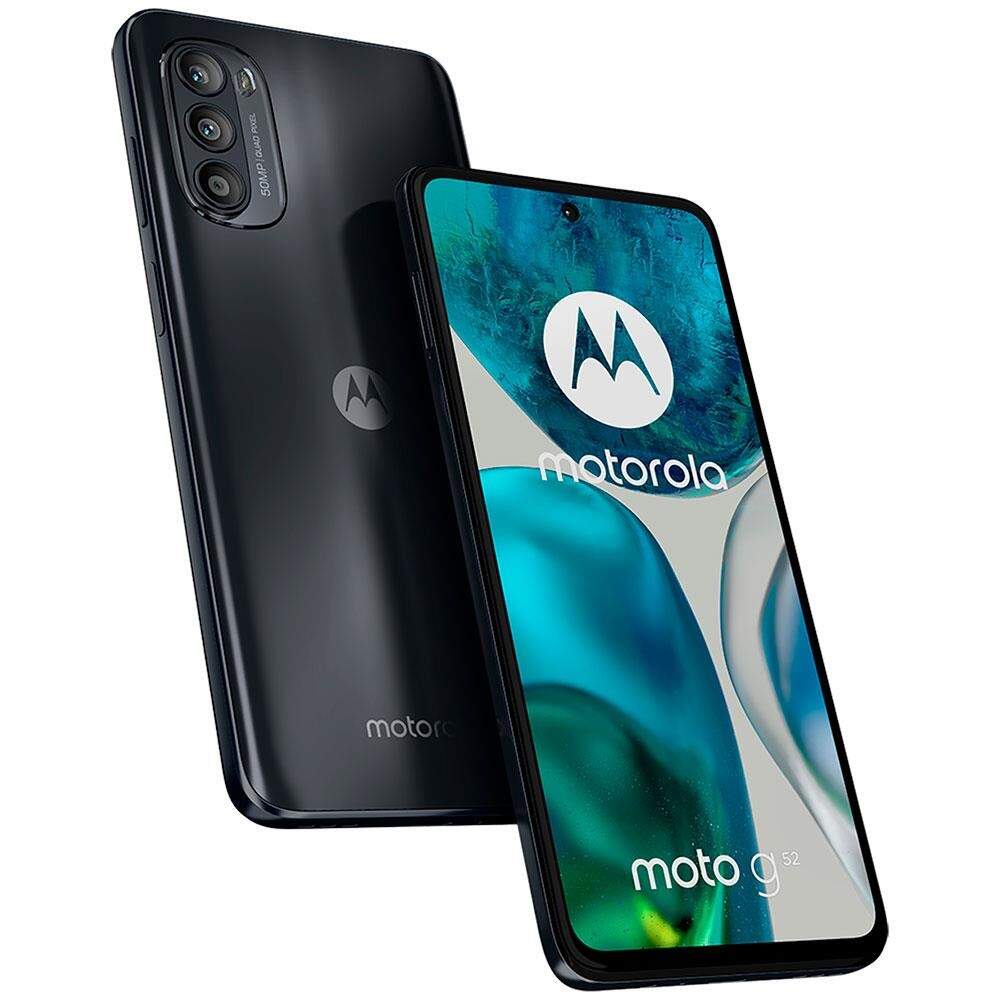 Moto g52 128GB Preto - Sou Como Novo