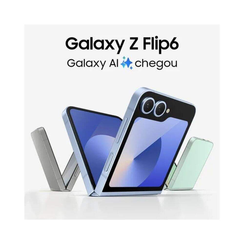 Galaxy Z Flip6 256GB Verde - Tenho minhas marcas de uso