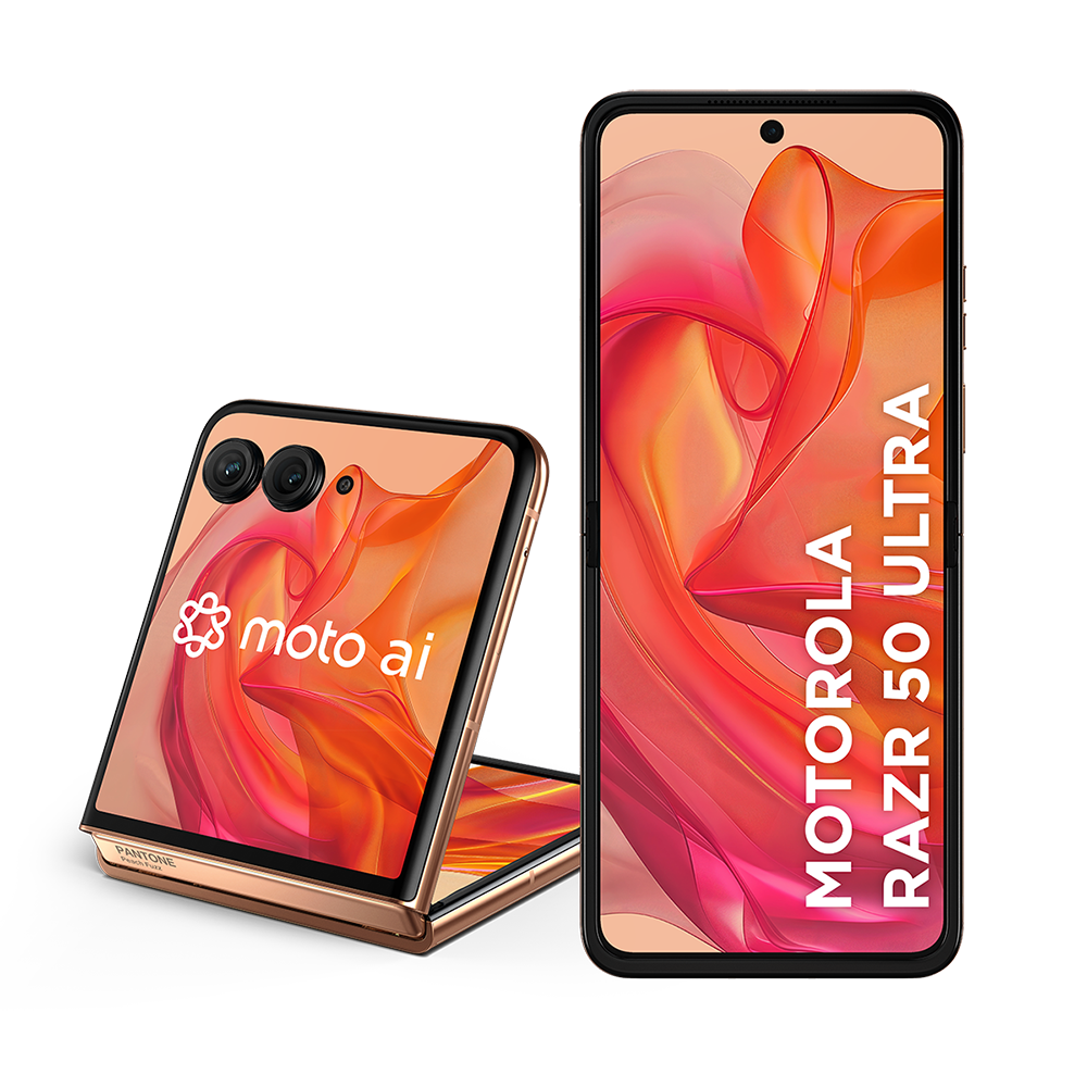 Moto Razr 50 Ultra 512GB Peach Fuzz - Sou como novo