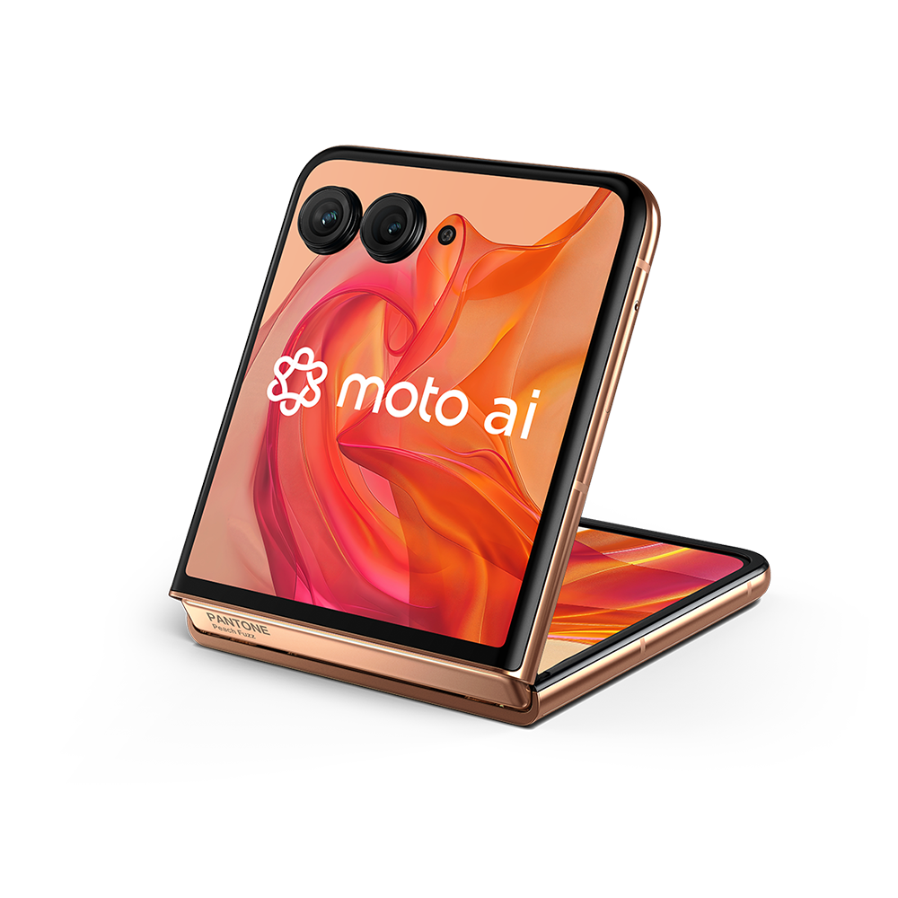 Moto Razr 50 Ultra 512GB Peach Fuzz - Sou como novo
