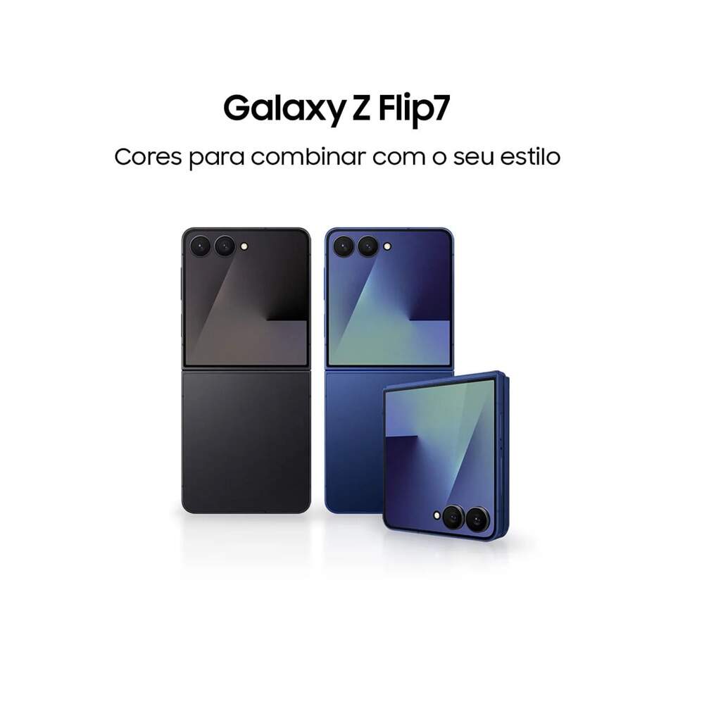 Galaxy Z Flip7 256GB JetBlack - Tenho minhas marcas de uso