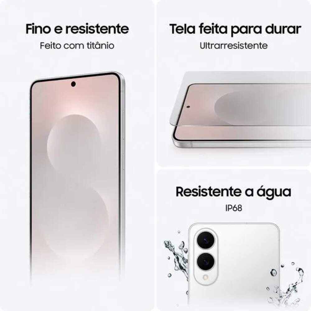 Galaxy S25 Edge 512GB Titânio Azul - Sou como novo