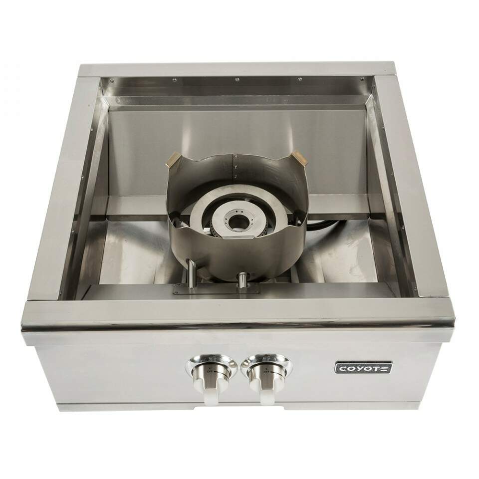 Queimador Especial a Gás de Embutir Power Burner GLP 127V Coyote