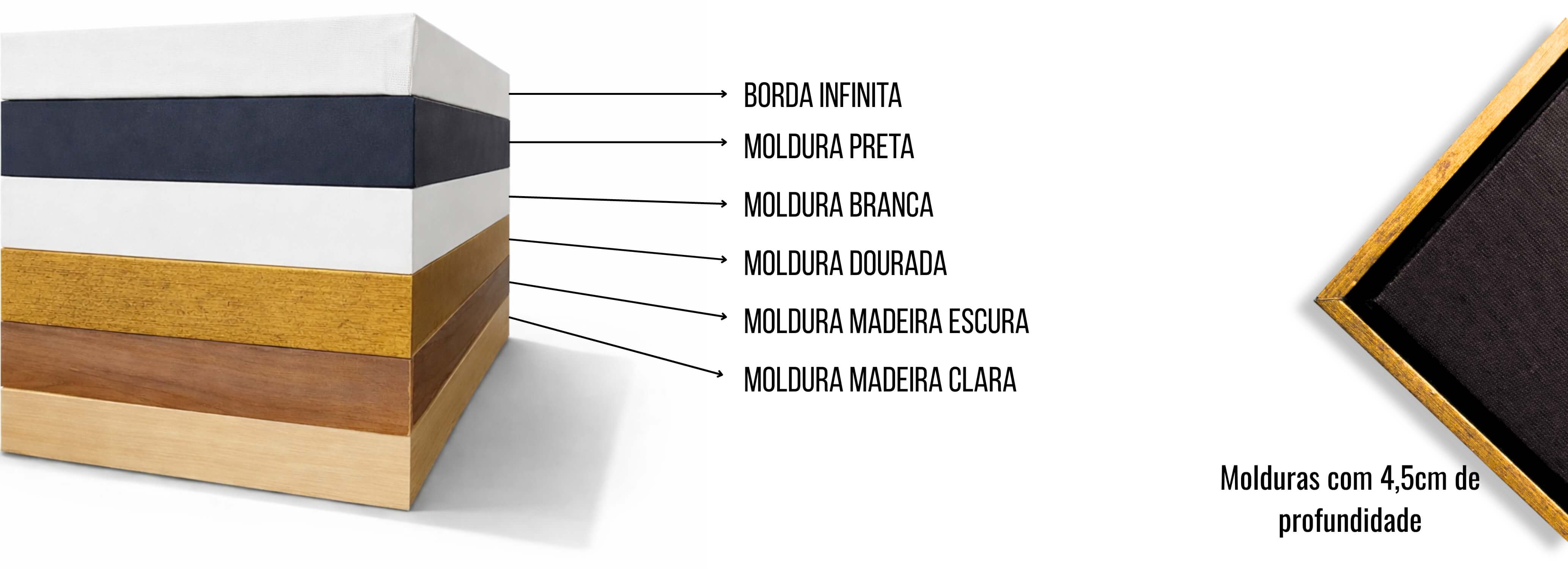 Molduras canaletas