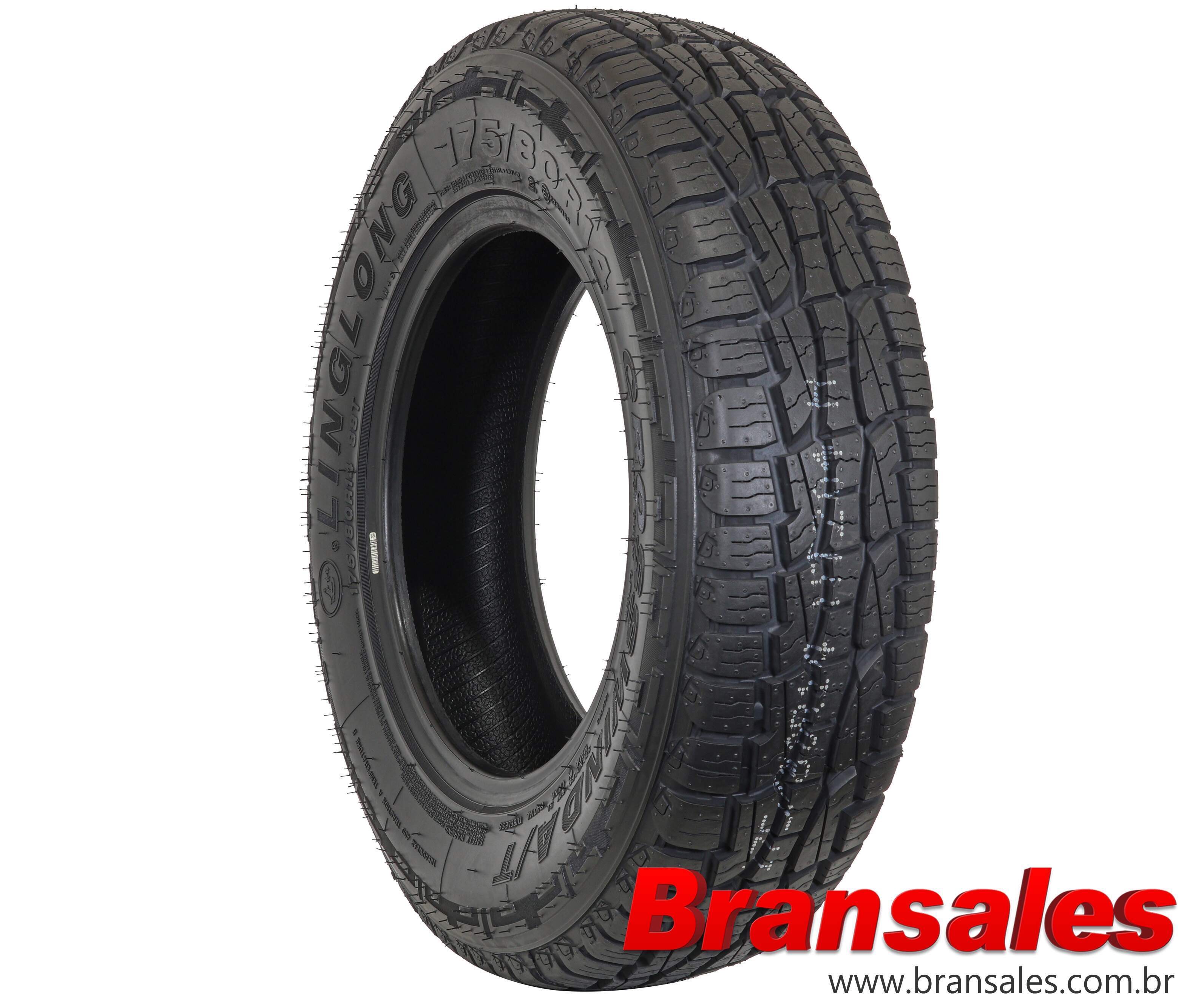 ラク Pneu Aro 14 Linglong 175/80R14 88T Crosswind A/T - Bransales Pneus