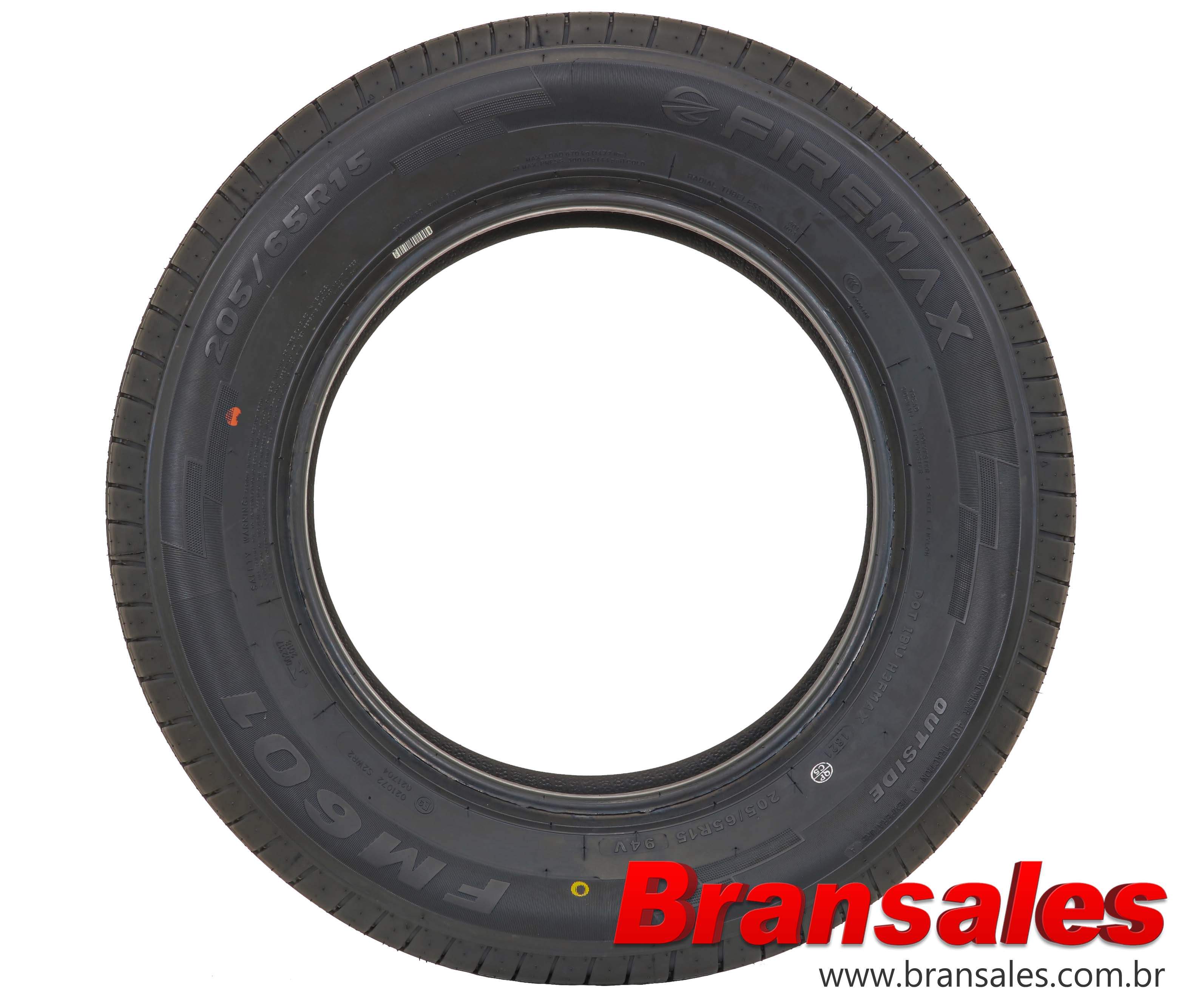 Pneu Aro 15 Firemax 205/65R15 94V FM601 - Bransales Pneus